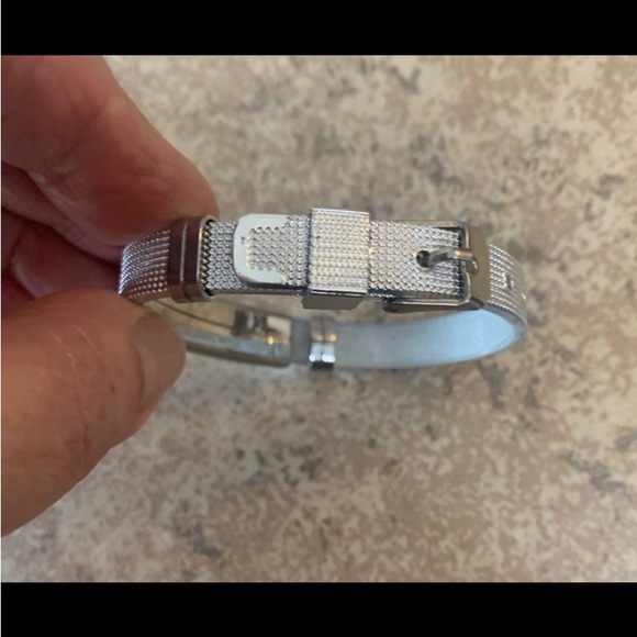 New! Stainless Steel Unisex Emergency Alert Diabetic Bracelet. Silver Tone. - Picture 4 of 9